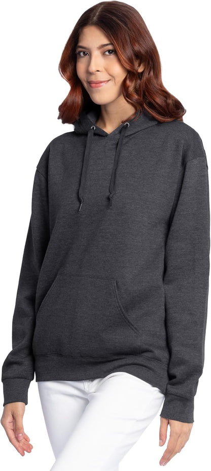 Men'S Eversoft Fleece Pullover Hooded Sweatshirt, Moisture Wicking & Breathable