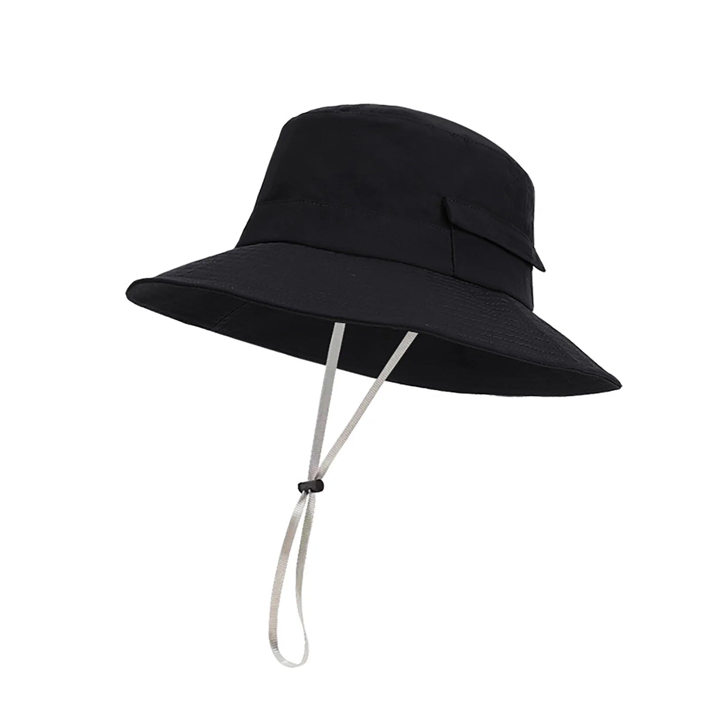 Everyday Wear Accessories for Women Outdoor Hiking Sun Hat Solid Wide Brim Bucket Hat Casual Breathable Fishing Cap