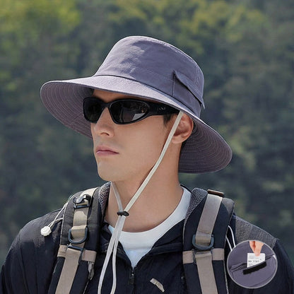 Bucket Hats for Women Outdoor Sun Hat Wide Brim Bucket Hat Fishing Cap with Breathable Summer Spring Fashion Clothing Accessories