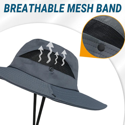 Sun Hats for Men Women Wide Brim UPF 50+ UV Protection Bucket Hat