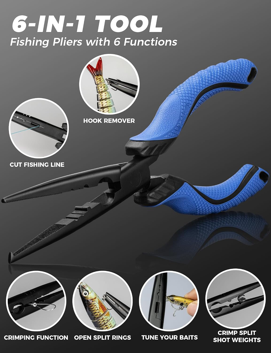 Fishing Tools Kit, Fishing Pliers,Fishing Scissors