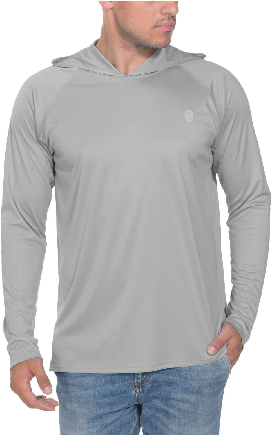 Fishing Shirts for Men Long Sleeve - Sun Protection SPF 50+ UV Tshirt Hoodies