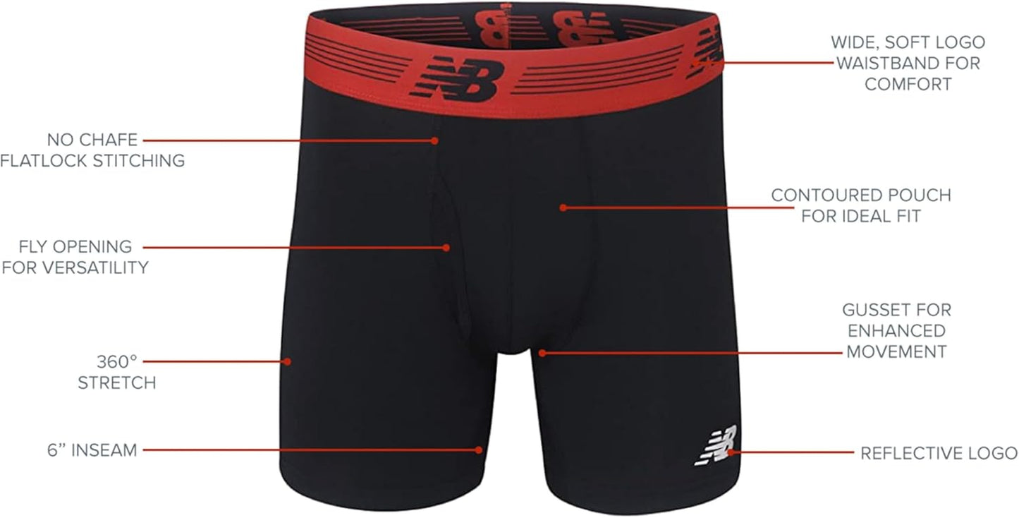 New Balance Men'S Performance Boxer Briefs