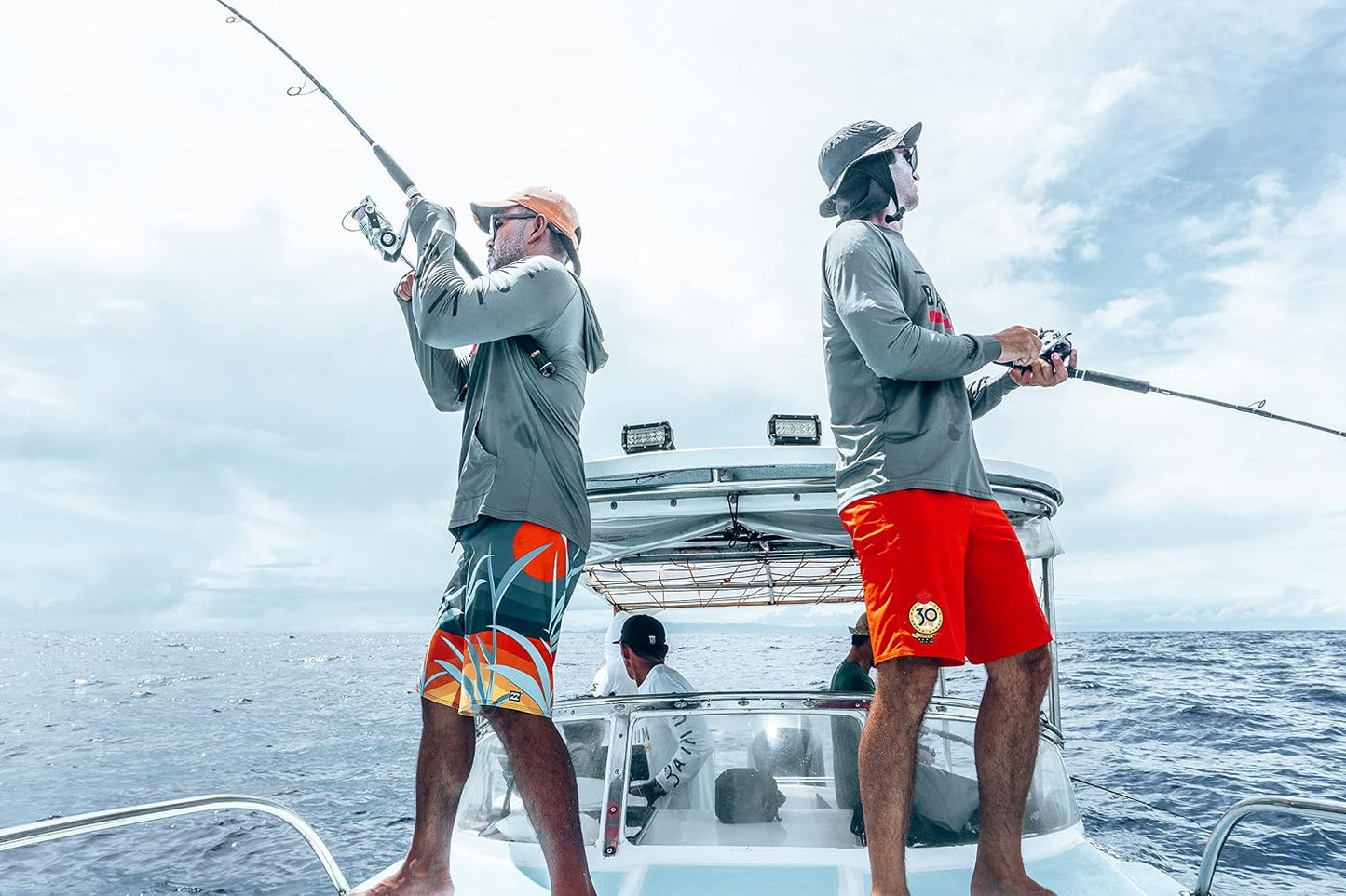 Fishing Shirts for Men,Upf50 Hooded Long Sleeve with Gaiter, Sun Protection Dry Fit Apparel, Face Mask, Fishing Clothes