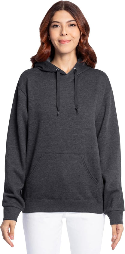 Men'S Eversoft Fleece Pullover Hooded Sweatshirt, Moisture Wicking & Breathable