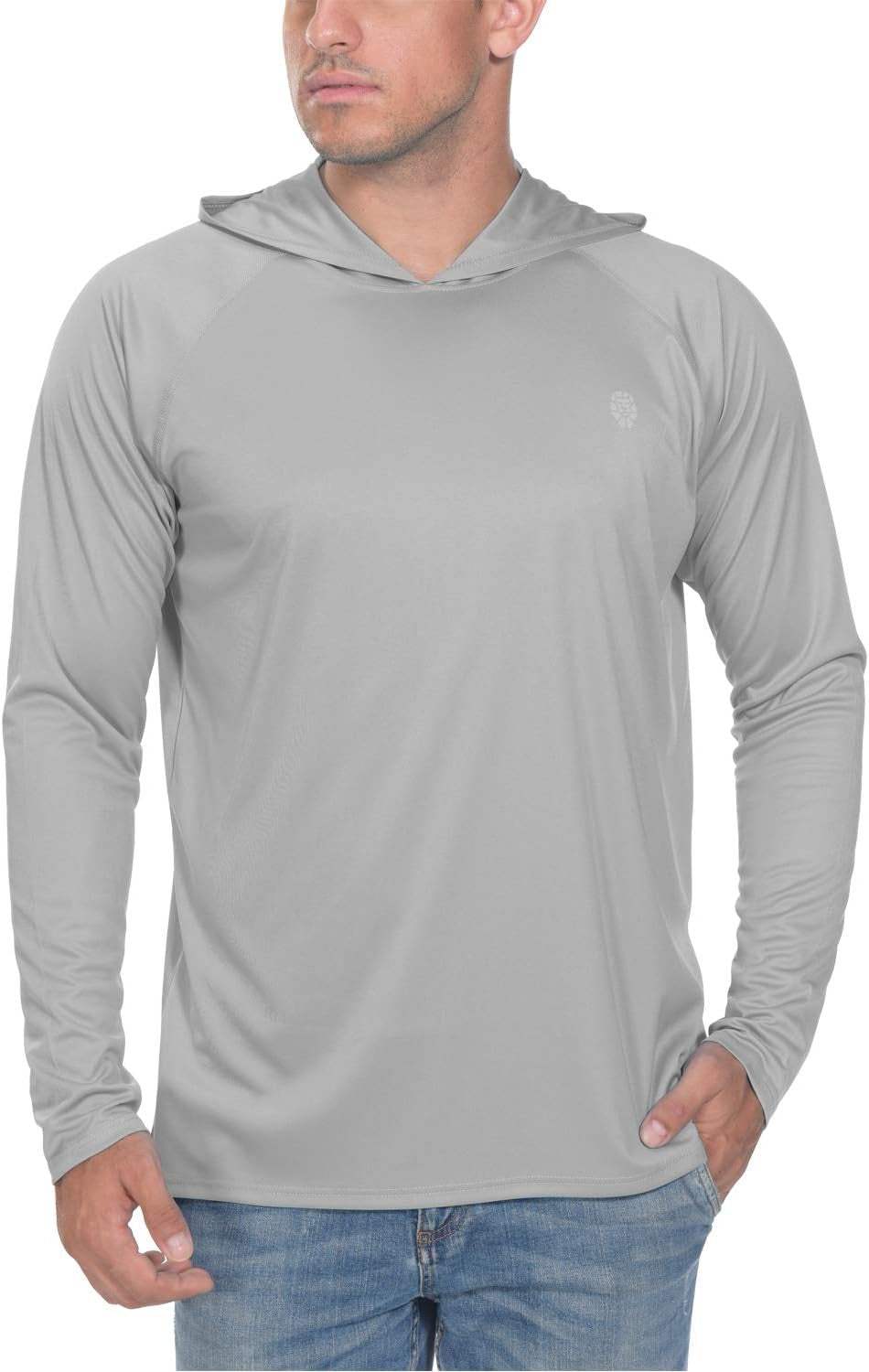 Fishing Shirts for Men Long Sleeve - Sun Protection SPF 50+ UV Tshirt Hoodies