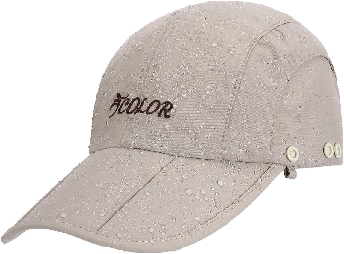 Sun Hat for Men Women Neck Flap Ponytail Hats,Upf50+ Foldable Sun Cap Sun Protection Hat Summer Outdoor Fishing Hat